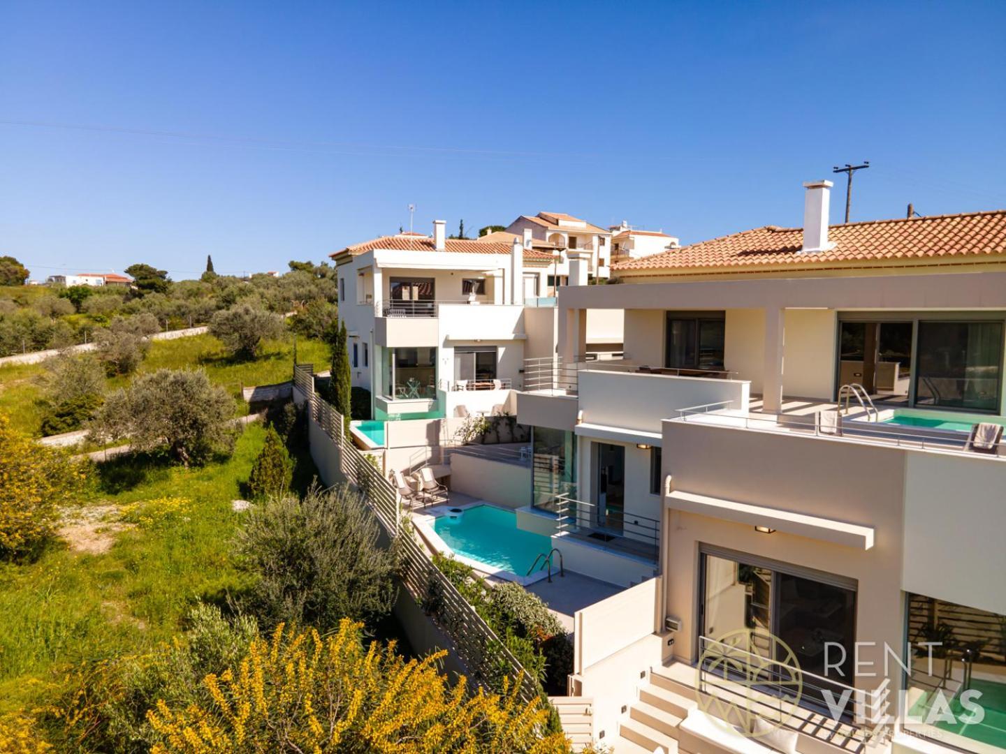 Luxury Houses With Private Pools In Porto Heli By Goutos Properties Exterior photo